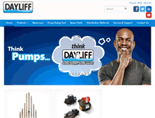 Tablet Screenshot of dayliff.com